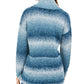Style & Co Women'sTeal Long Sleeve Sweater Blue Size Petite Large