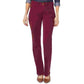 NYDJ Women's Marilyn Double-Snap Tummy Control Straight-Leg Jeans Dark Red Size 18