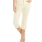 Style & Co Women's Curvy Capri Dark Yellow Size 4