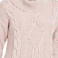 Charter Club Women's Cable Knit Sweater Pink Size Petite X-Large