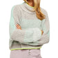 Free People Women's Sunbrite Cropped Sweater Gray Size Small