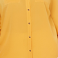 Charter Club Women's Plus Size Button-Front Shirt  Gold Size 3X