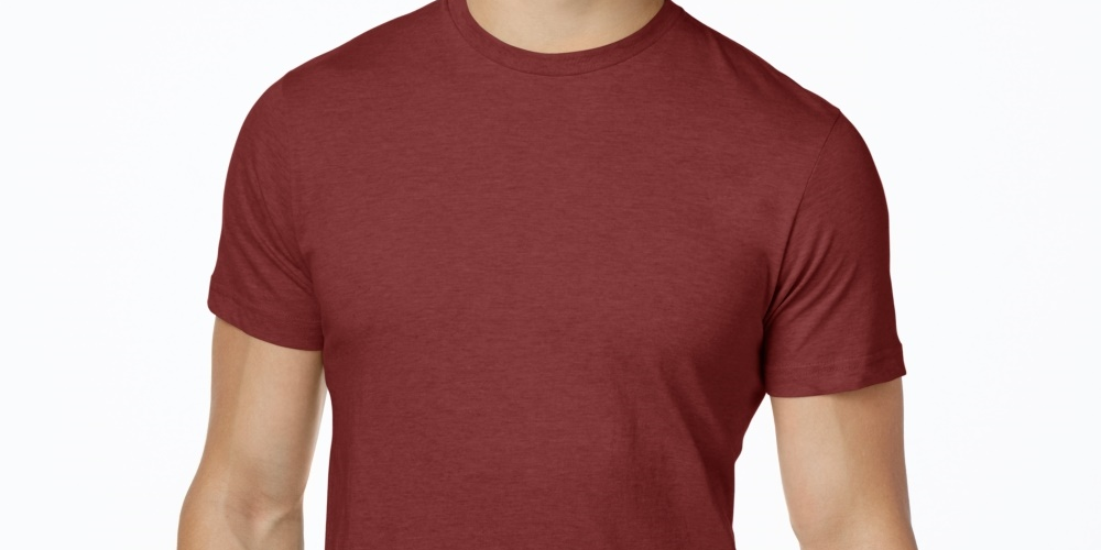 Alfani Men's Crew Undershirt Red Size XX Large