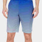 Attack Life Men's Halftone Fade Shorts Blue Size 42
