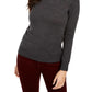 Charter Club Women's Merino Wool Turtleneck Dark Gray Size XX Large