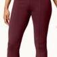 Style & Co Women's Seam Front Ponte Knit Leggings Berry Jam Size PP