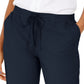 Style & Co Women's Pull On Cuffed Utility Pants Blue Size 8