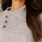 Karen Scott Women's Envelope Poncho Gray Size L/XL