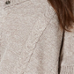 Karen Scott Women's Envelope Poncho Gray Size L/XL