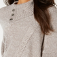 Karen Scott Women's Envelope Poncho Gray Size L/XL