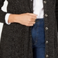 Karen Scott Women's Long Cardigan Sweater Black Size X-Small