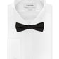 Calvin Klein X Men's Extra-Slim Fit Formal White French Cuff Tuxedo Dress Shirt & Pre-Tied Solid Bow Tie Set White Size 17X34-35