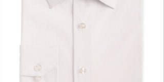 Alfani Men's Cube Suit Seprate Button Down Shirt White Size -S