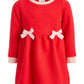 First Impressions Baby Girl's Quilted Dress Red Size 24 Months