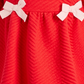 First Impressions Baby Girl's Quilted Dress Red Size 24 Months
