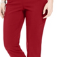 JM Collection Women's Studded Pull on Pants & Short Red Size Petite S