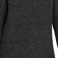 Style & Company Women's Textured Long Sleeve Cowl Neck Sweater Gray Size Petite Medium