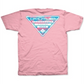 Columbia Men's Pfg Heche Logo Graphic T-Shirt Pink Size L