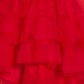 Rare Editions Big Girl's Embellished Tiered Gown Red Size 10
