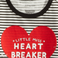 First Impressions Kid's Baby Girls Striped Heartbreaker Print Cotton T-Shirt White Size 3-6