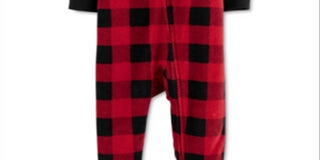 Carter's Boy's Footies Dinosaur Infant Red  Size 9 M