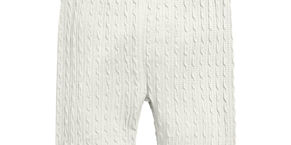 First Impressions Kid's Toddler Girls Textured Leggings White Size 3T