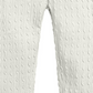 First Impressions Kid's Toddler Girls Textured Leggings White Size 3T