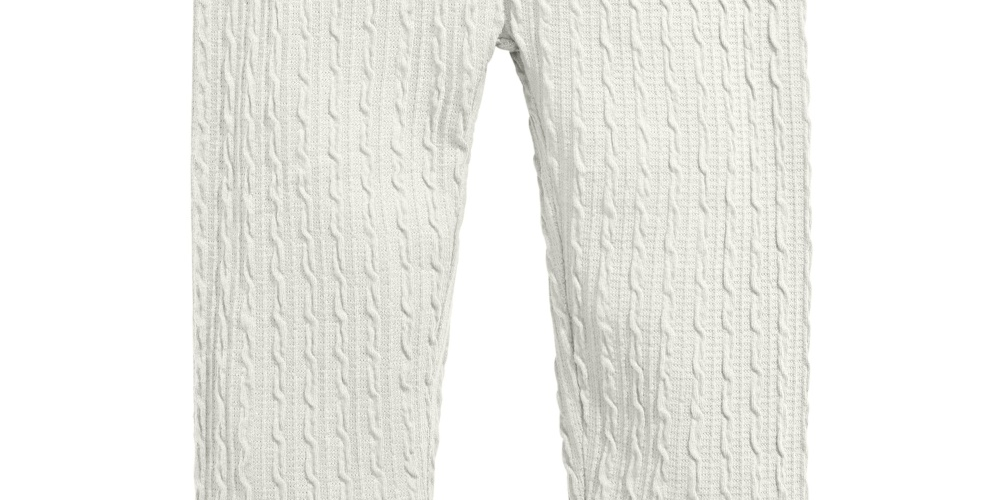 First Impressions Kid's Toddler Girls Textured Leggings White Size 3T