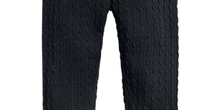 First Impressions Kid's Baby Girls Textured Leggings Black Size 18