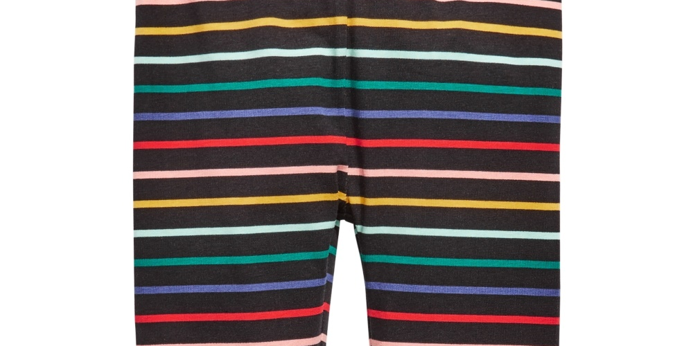 First Impressions Kid's Baby Girls Striped Leggings Black Size 18