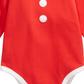 First Impressions Kid's Baby Girls Mrs. Claus Bodysuit Red Size Newborn