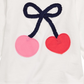 First Impressions Kid's Baby Girls Cherries Print Cotton T-Shirt White Size 24