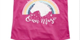 Max & Olivia Little & Big Girl's Magic Print Pajama Top Purple Size XL 14/16