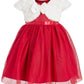 Blueberi Boulevard Kid's Baby Girls Faux Fur Shrug & Tulle Dress Set Red Size 3-6