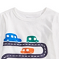 First Impressions Baby Boy's Cars Print Cotton T-Shirt White Size 12MOS
