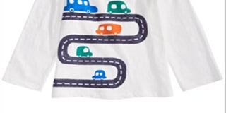 First Impressions Baby Boy's Cars Print Cotton T-Shirt White Size 12MOS