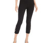 Alfani Women's Button Trim Pants Black Size 6 Petite