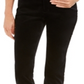 Charter Club Women's Lexington Velveteen Straight Leg Jeans Black Size 4 Petite