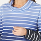 Karen Scott Women's Ombre Striped Top Blue Size Petite XL