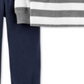 Carter's Boy's 2 pc Striped Pant Set Baby Gray Size 6MOS