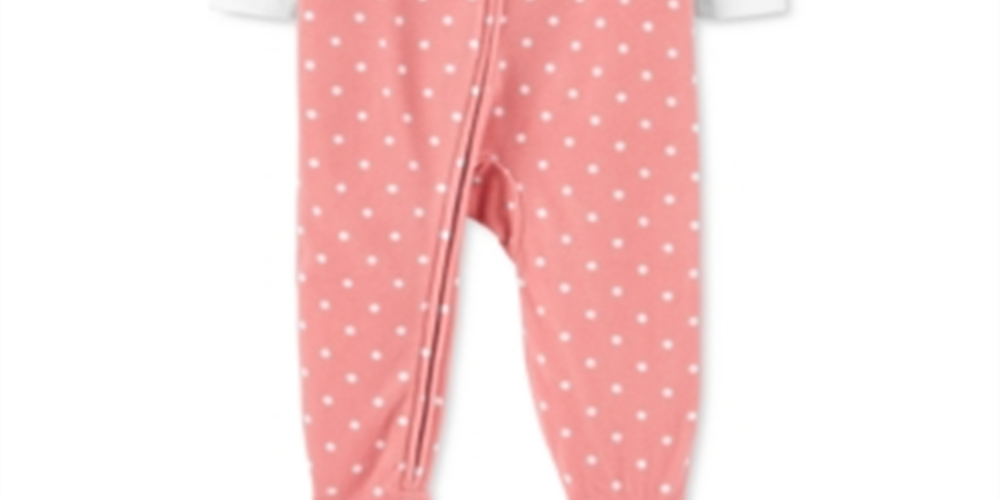 Carter's Baby Girl's Unicorn Fleece Pajamas Pink Size 24MOS