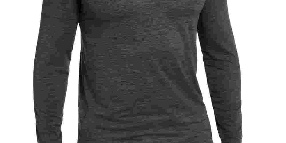 32 Degrees Men's Ultra Lux Long Sleeve Sleep T Shirt White Size Small
