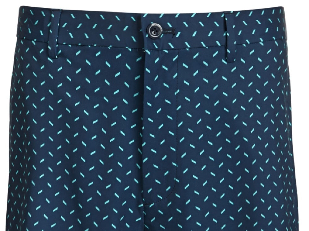 Attack Life By Greg Norman Men's Metal-Print Shorts Gray Size 40