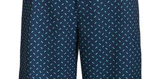 Attack Life By Greg Norman Men's Metal-Print Shorts Gray Size 40