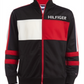 Tommy Hilfiger Toddler Boy's Manuel Pieced Colorblocked Logo Track Jacket Black Size 2T
