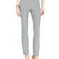 Charter Club Women's Cambridge Tummy Control Slim Leg Pants Gray Size 2P