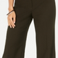 Style & Co Women's Stretch Wide Leg Pants Black Size 12S