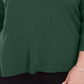 Karen Scott Women's Plus V Neck Sweater Green Size XL