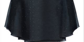 Flo Dancewear Little & Big Girl's Sparkle Mesh Skirt Black Size XS