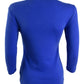 Karen Scott Women's Cotton 3/4 Sleeve Henley T-Shirt Blue Size Petite X-Large